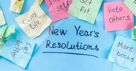 Setting New Year Resolutions